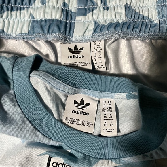Adidas Originals Blue Camo Printed Set - Picture 8 of 8